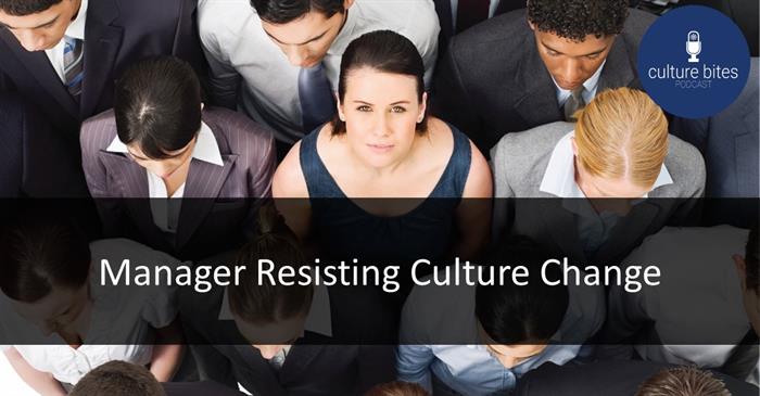 009 - Manager Resisting Culture Change 009 - Manager Resisting Culture Change